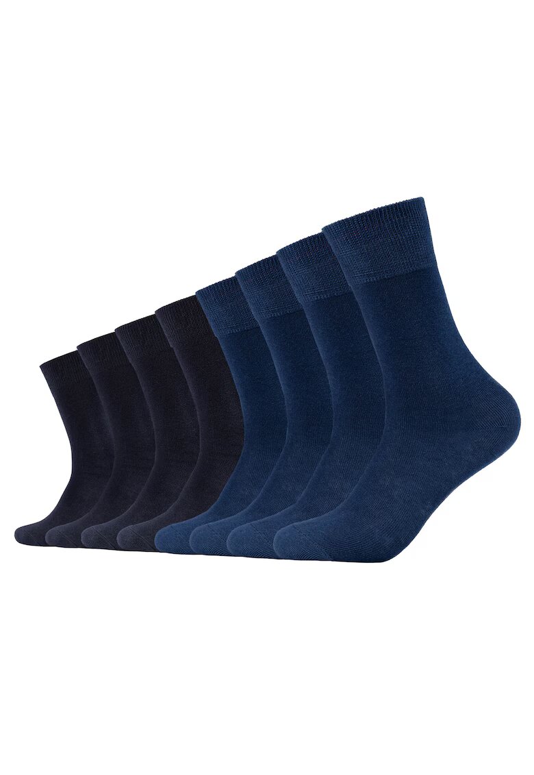 sOliver Set de sosete lungi unisex - 8 perechi - Negru/Bleumarin