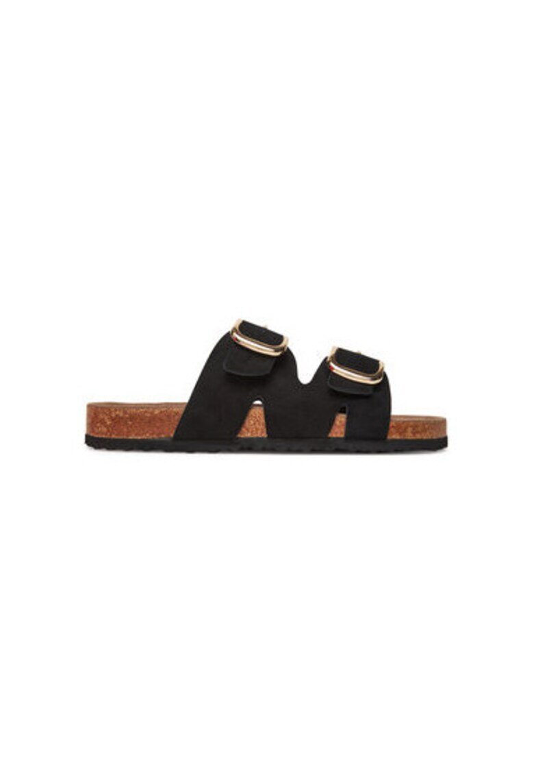 sOliver Slapi dama - 5-27101-44 001 - S Oliver - Piele naturala - Negru