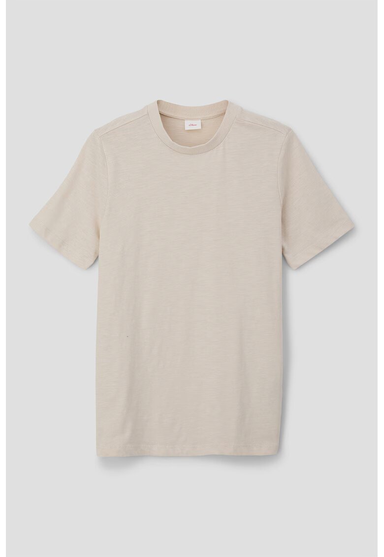 sOliver Tricou cu imprimeu pe partea din spate - Grej