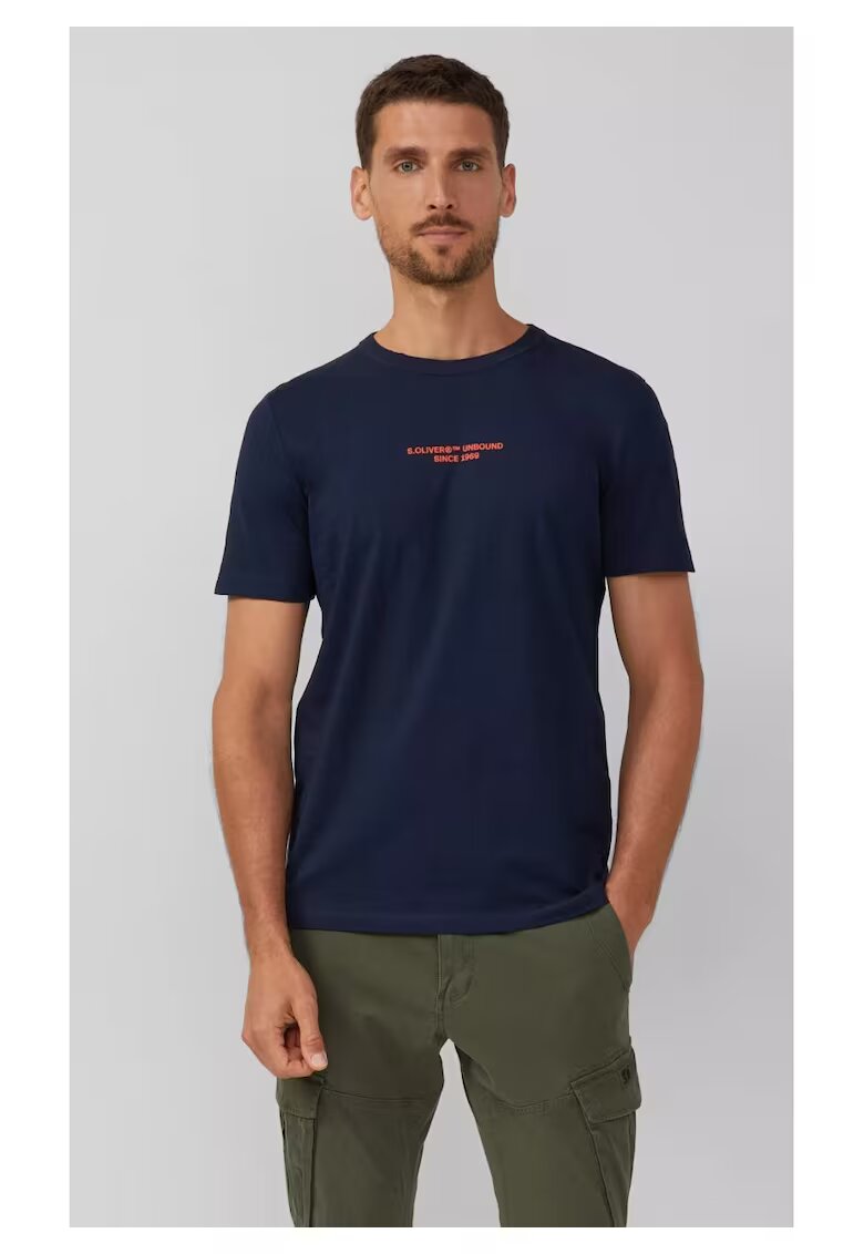 sOliver Tricou cu si decolteu la baza gatului - 35499