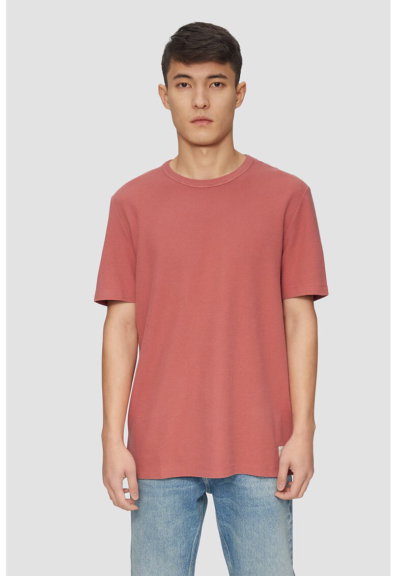 sOliver Tricou lejer de bumbac - Rosu stins