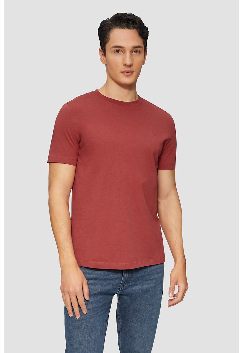 sOliver Tricou uni de bumbac
