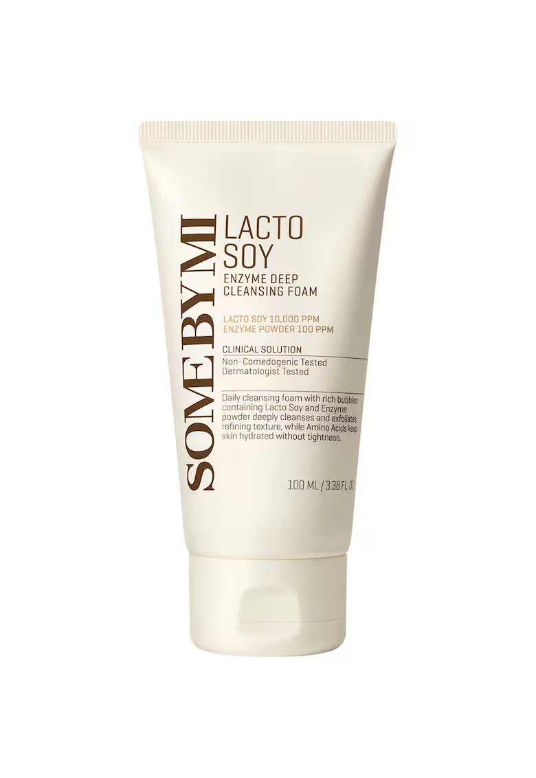 Some By Mi Lactosoy Eyzyme Deep Cleansing Foam Spuma de curatare 100 ml
