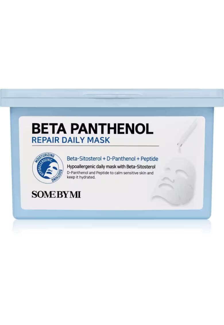 Some By Mi Masca reparatoare pentru piele sensibila - Beta Panthenol Repair Daily Mask - 30 buc