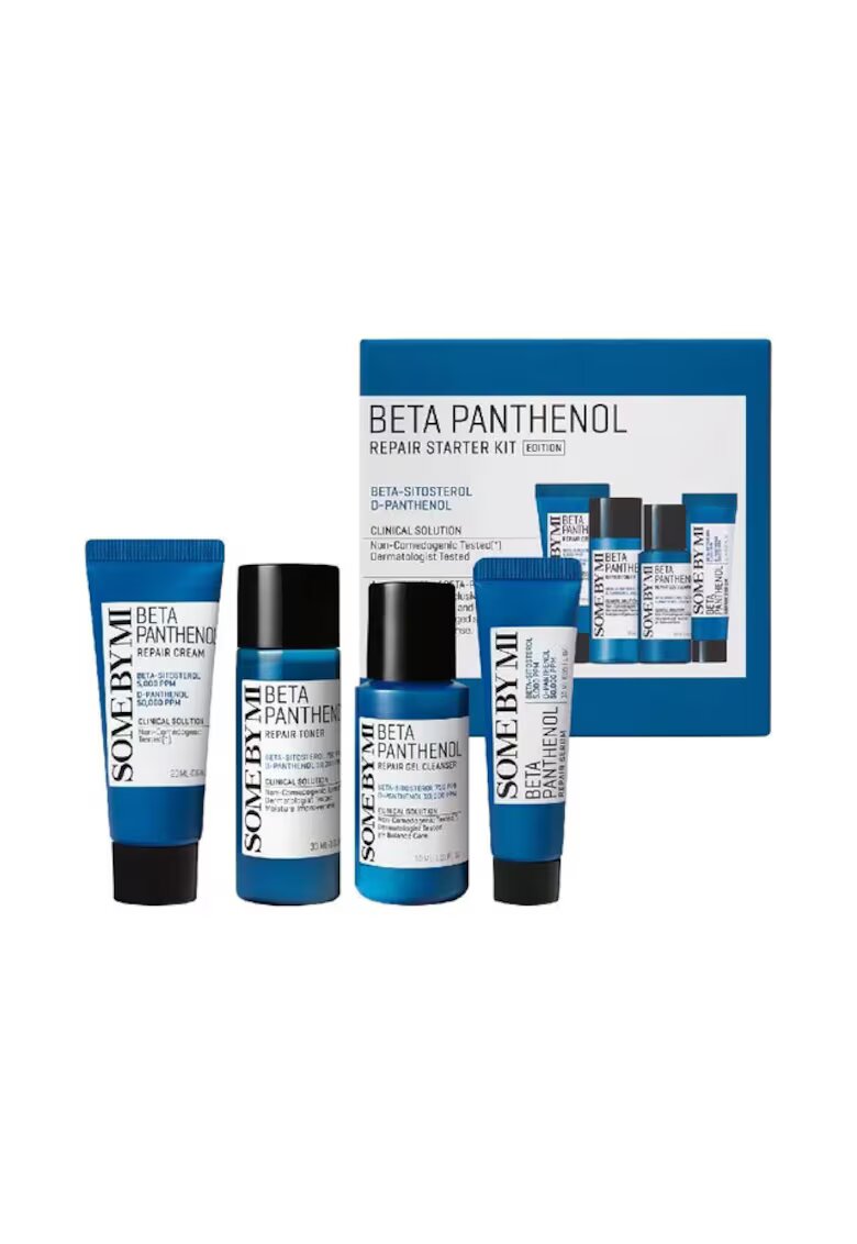 Some By Mi Set reparator pentru ingrijire faciala cu beta-panthenol - 4 produse