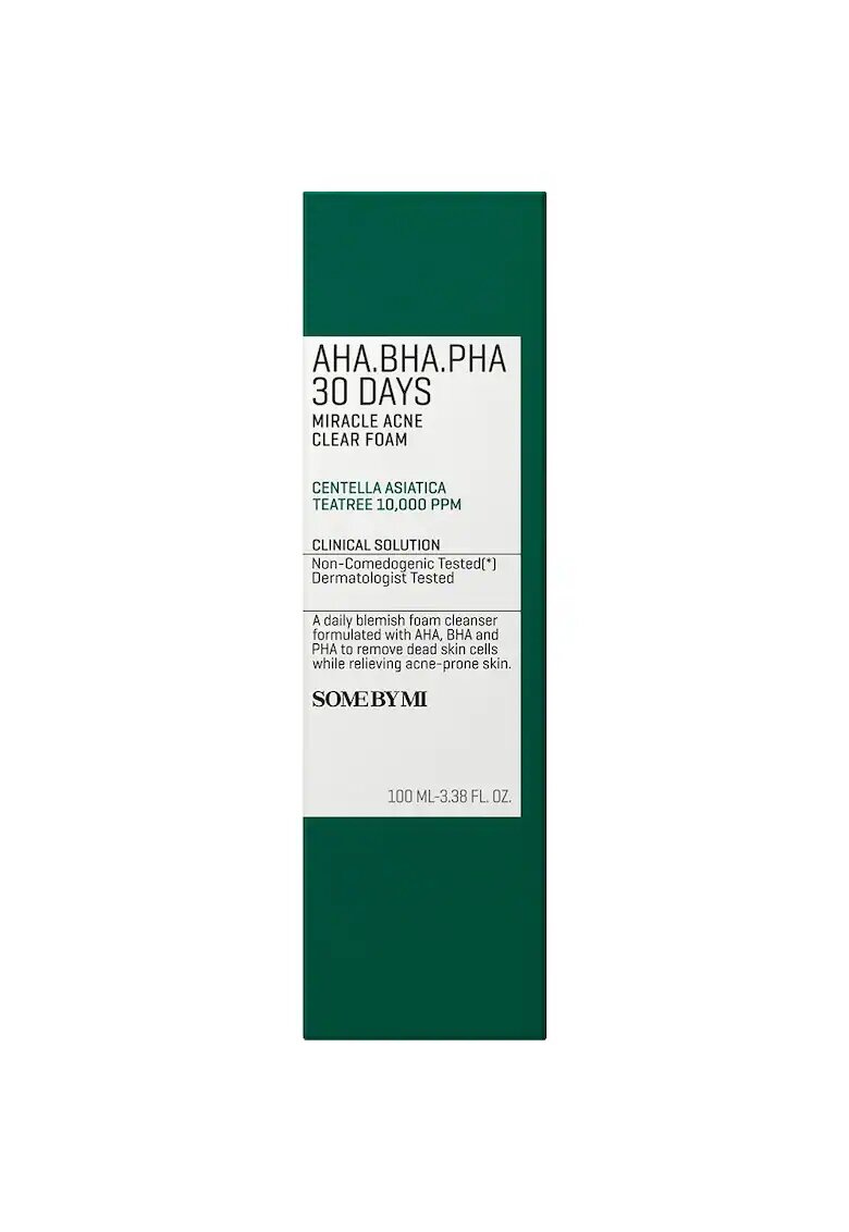Some By Mi Trouble line - Spuma de curatare anti-imperfectiuni cu AHA BHA PHA - 100ml -