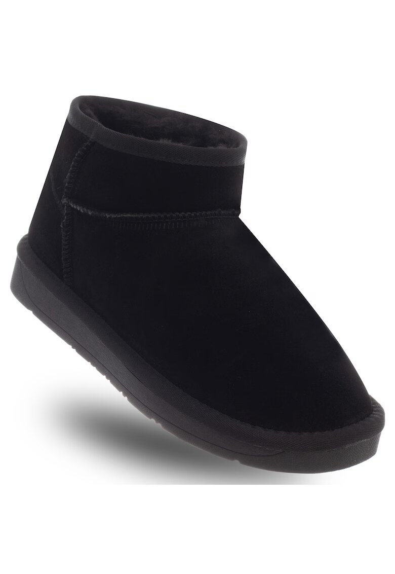 Soprani Couture Ghete dama - piele naturala - negru