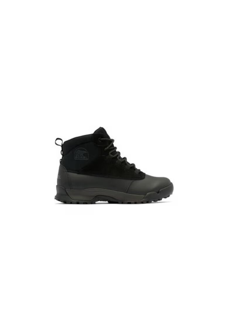 Sorel Bocanci trekking barbati 304096150 - Piele naturala - Negru - Negru