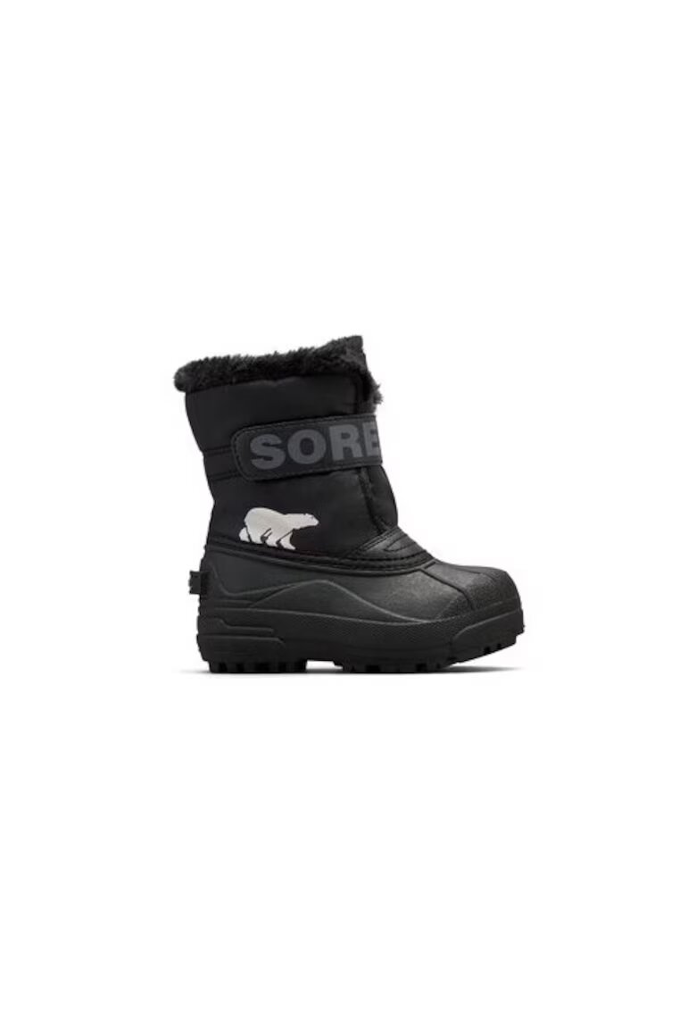 Sorel Ghete baieti 304097096 - Textil - Negru - Negru