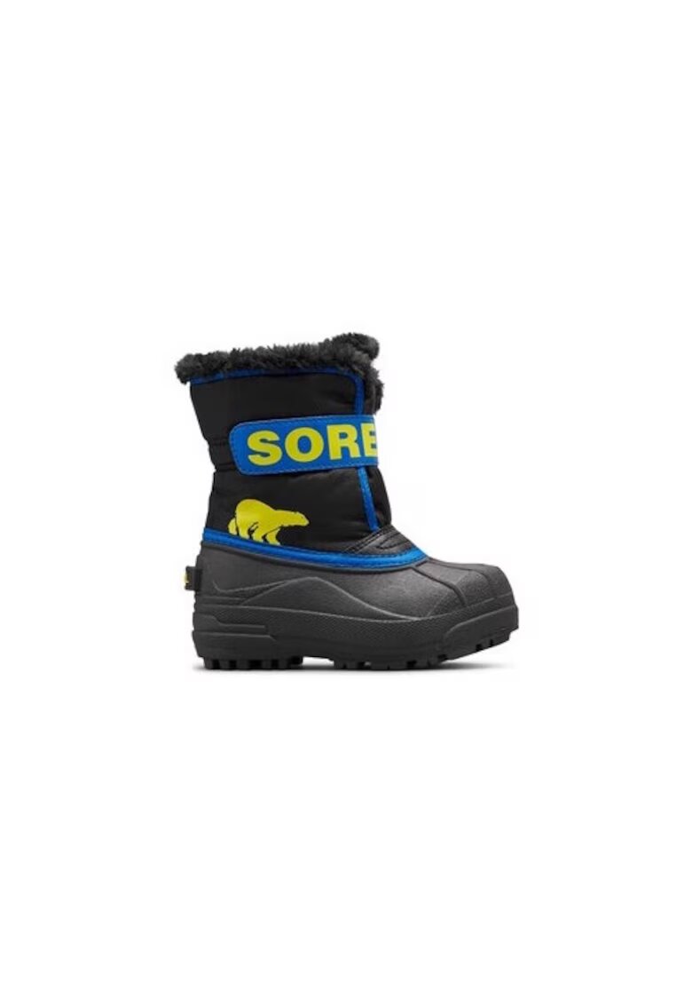 Sorel Ghete baieti 304097102 - Textil - Negru - Negru