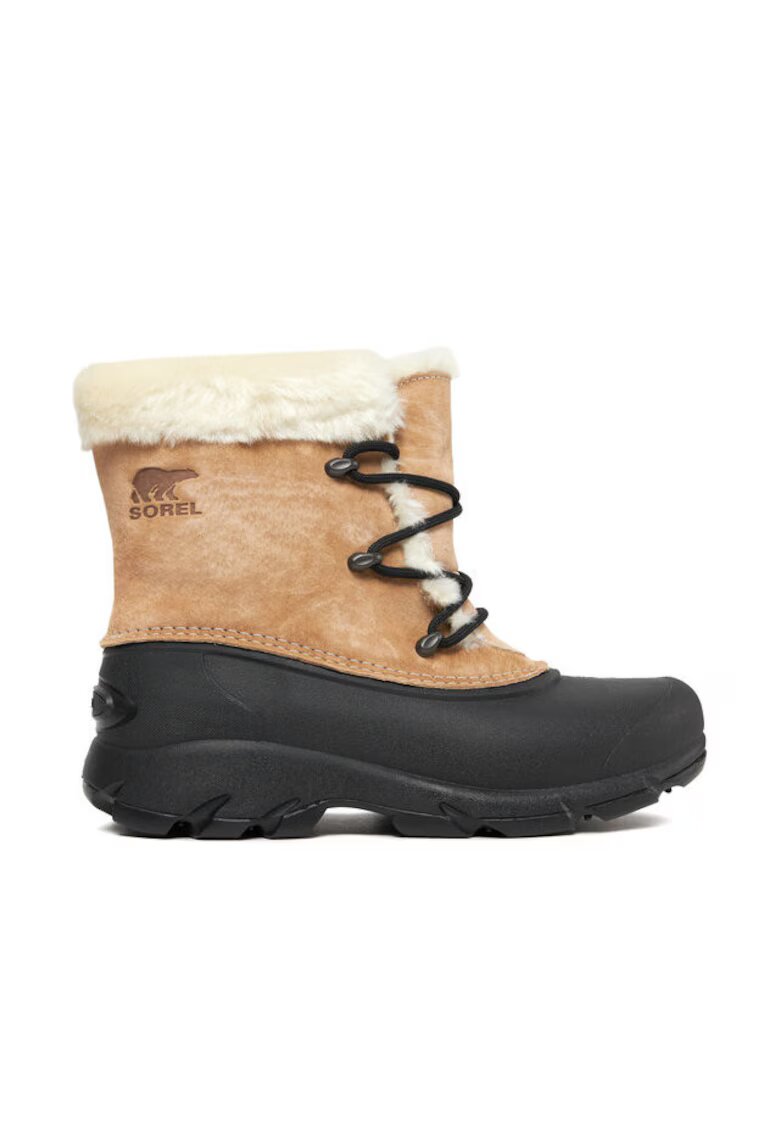 Sorel Ghete dama 302651641 - Piele naturala - Bej - Bej