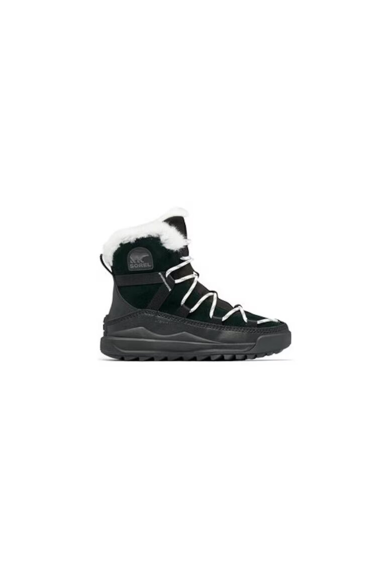 Sorel Ghete dama 304096105 - Piele naturala - Negru - Negru