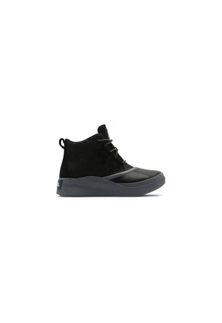 Sorel Ghete dama 304096310 - Piele naturala - Negru - Negru