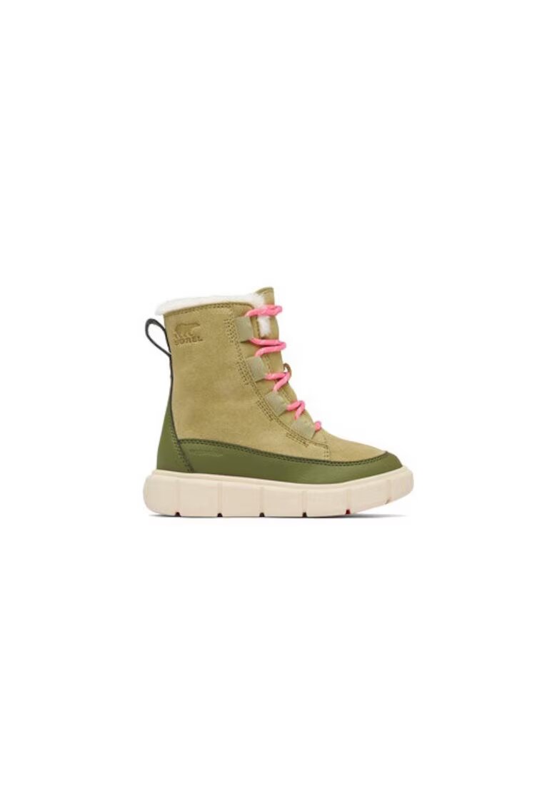 Sorel Ghete dama 304096464 - Piele naturala - Verde - Verde