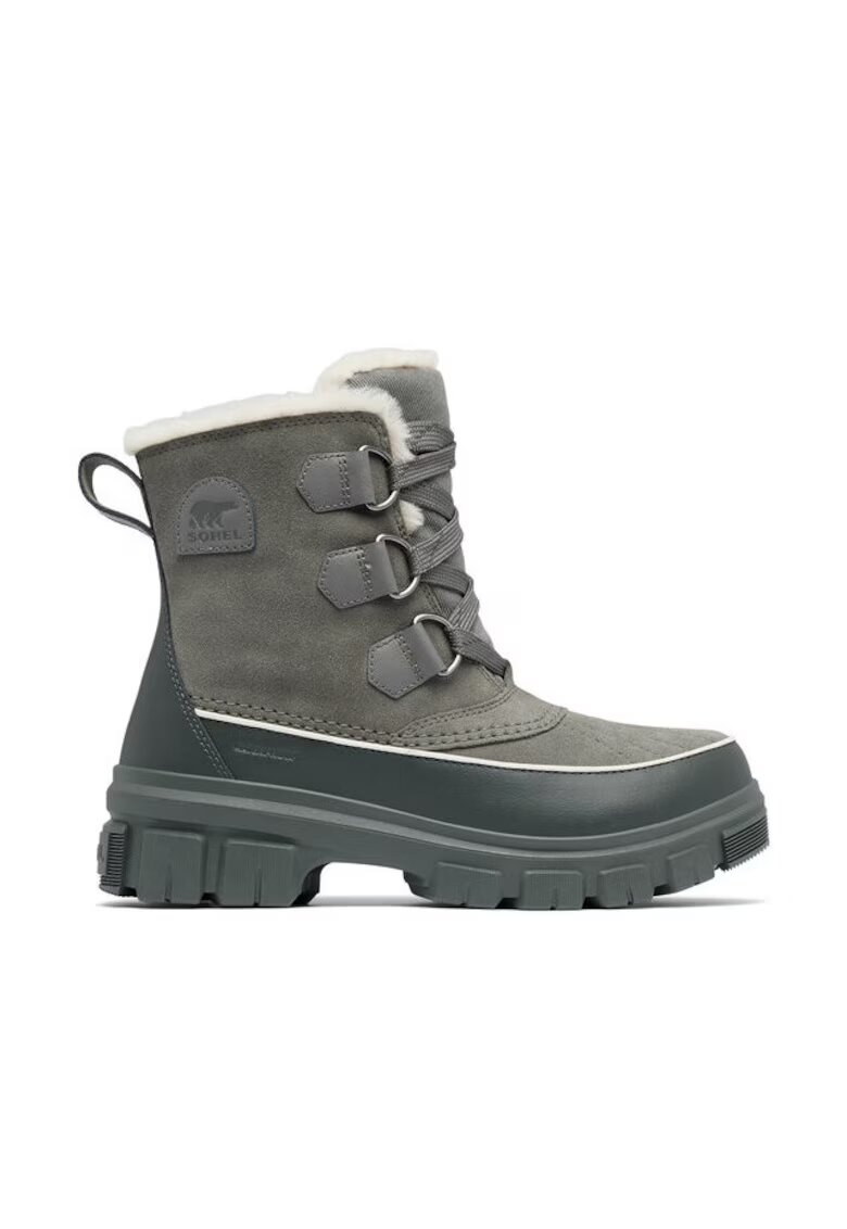 Sorel Ghete dama 304096860 - Piele naturala - Gri - Gri