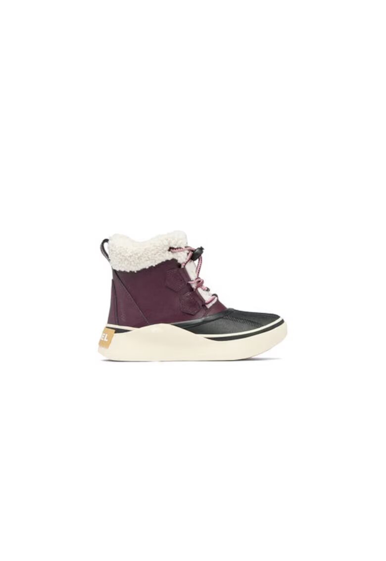 Sorel Ghete dama Piele naturala - Violet - Violet
