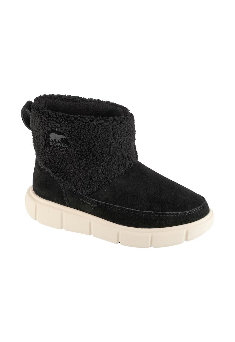 Sorel Ghete de iarna dama - Explorer III Slip-on Cozy WP 2079341010 - Negru