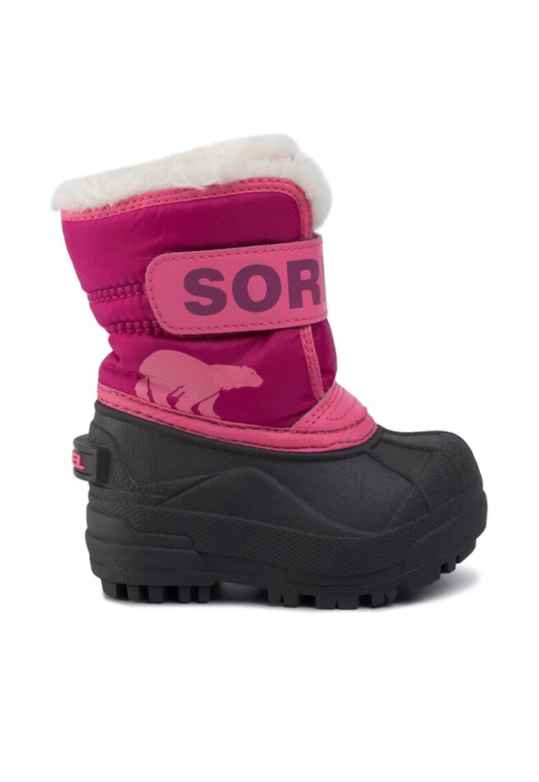 Sorel Ghete si cizme copii 201581735 - Sintetic/Piele ecologica - Roz