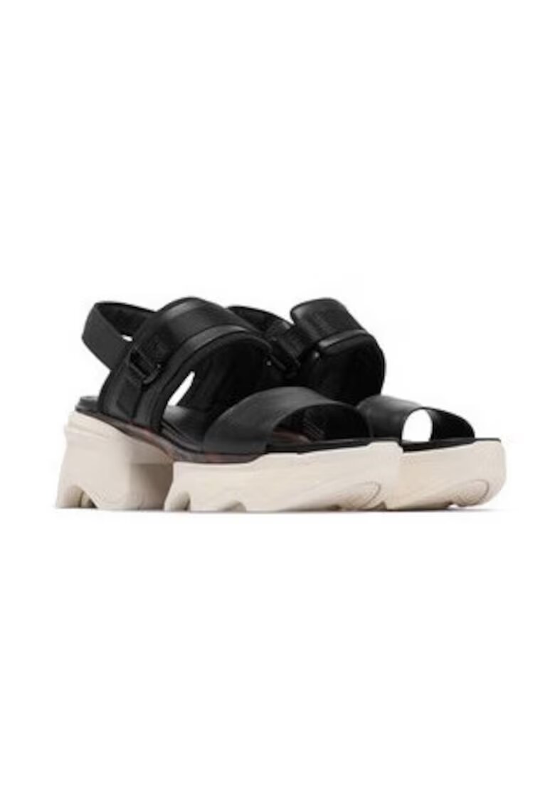 Sorel Sandale dama 304717574 - Piele naturala - Negru - Negru