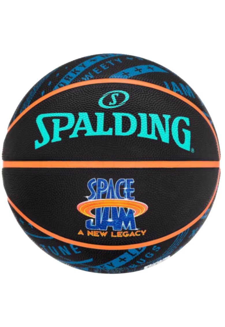 Spalding Minge baschet - Space Jam Tune Squad Roster Ball - Negru