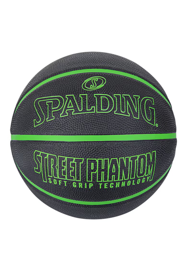 Spalding Minge de baschet pentru exterior - Street Phantom - Cauciuc - Marime 7 - Gri/Verde