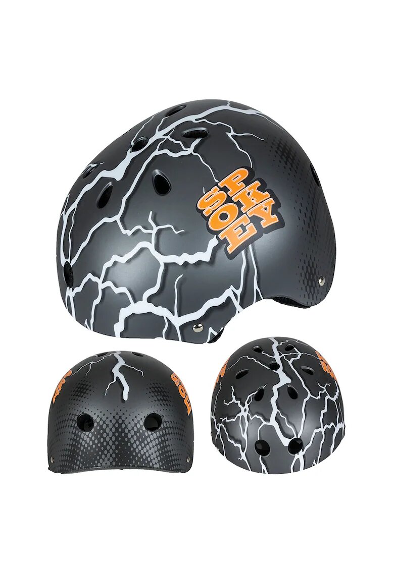 Spokey Casca de protectie Scratch - Ciclism - L - Alb/Negru