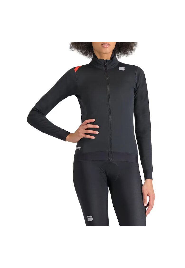 Sportful Jacheta ciclism dama Fiandre - Negru
