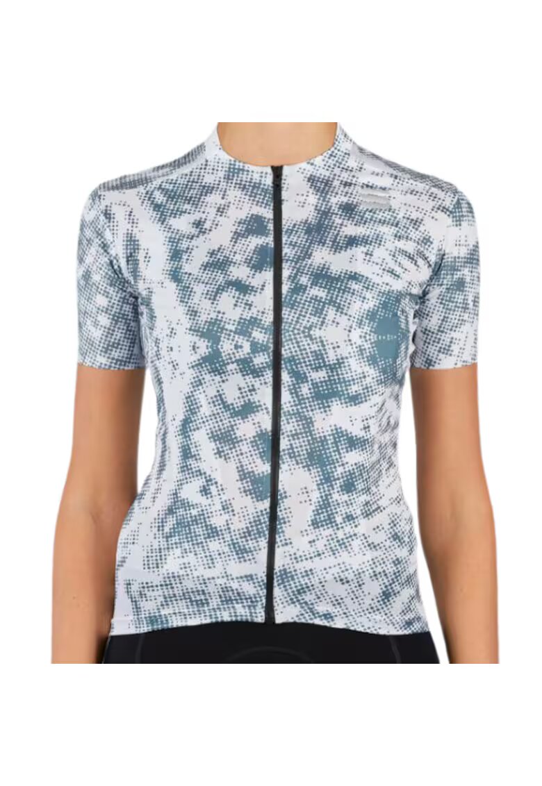 Sportful Tricou ciclism dama Escape Supergiara SS 2021 Alb/Bleu - Bleumarin