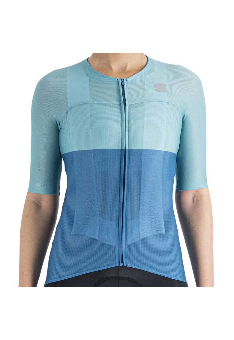 Sportful Tricou ciclism dama Pro Albastru - Albastru
