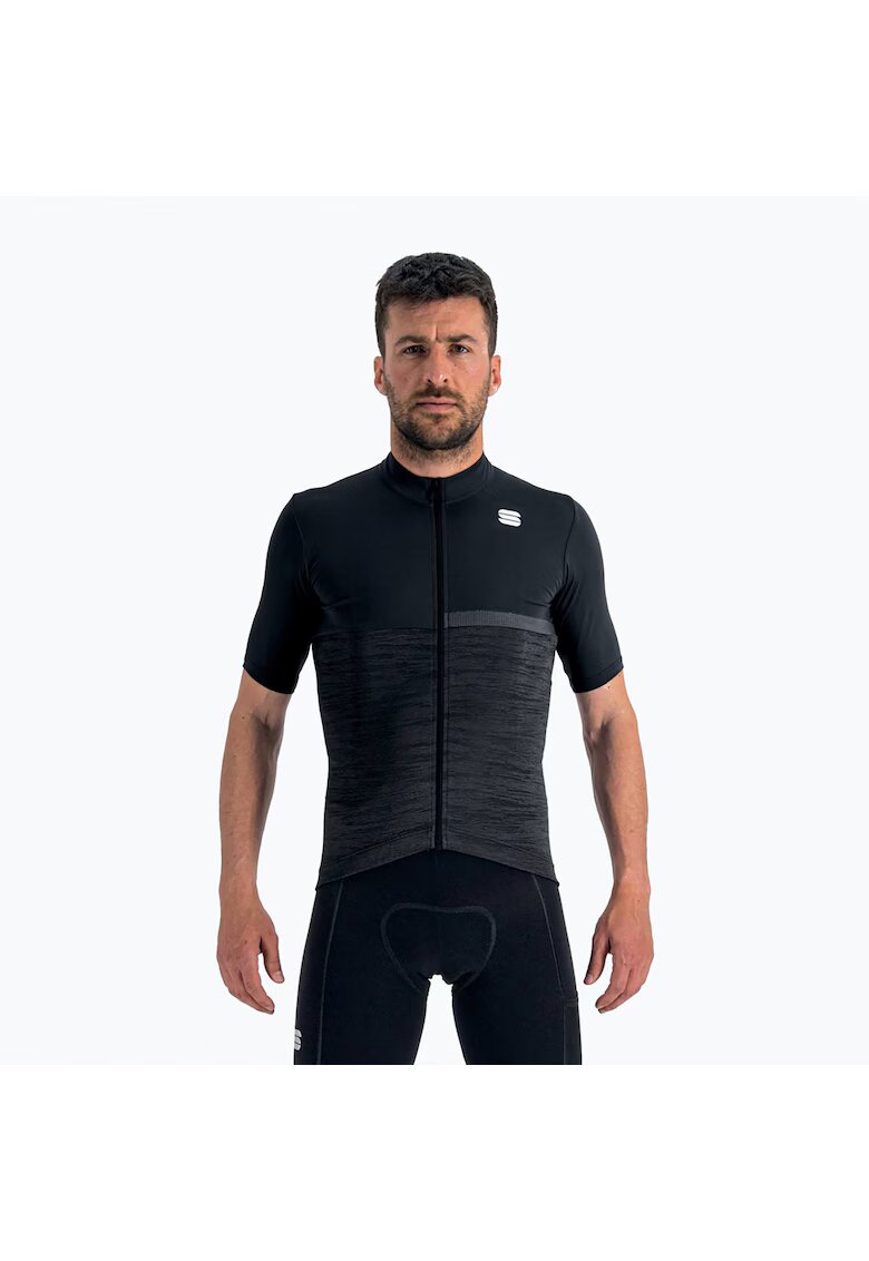 Sportful Tricou de ciclism Negru - Negru