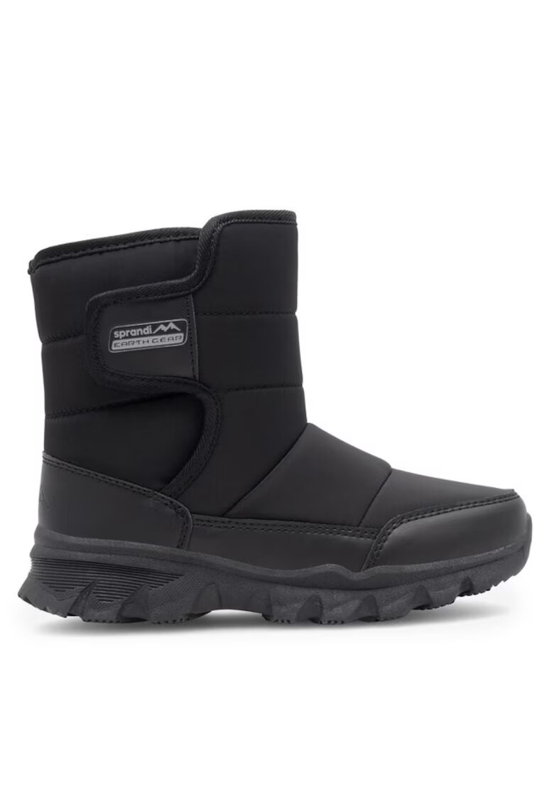 Sprandi Ghete copii - 61660 - Piele ecologica - Negru