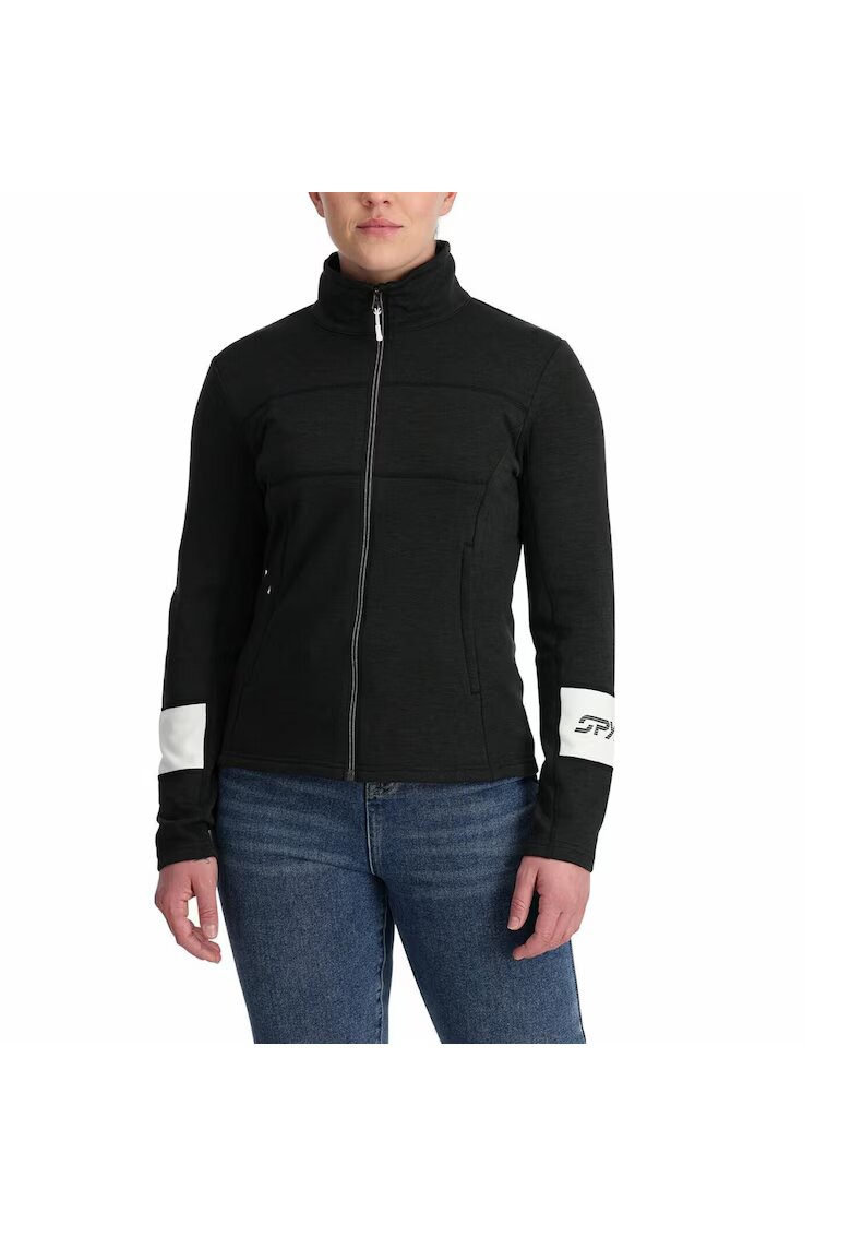 Spyder Fleece Schi Dama Speed 2024 - Alb/Negru