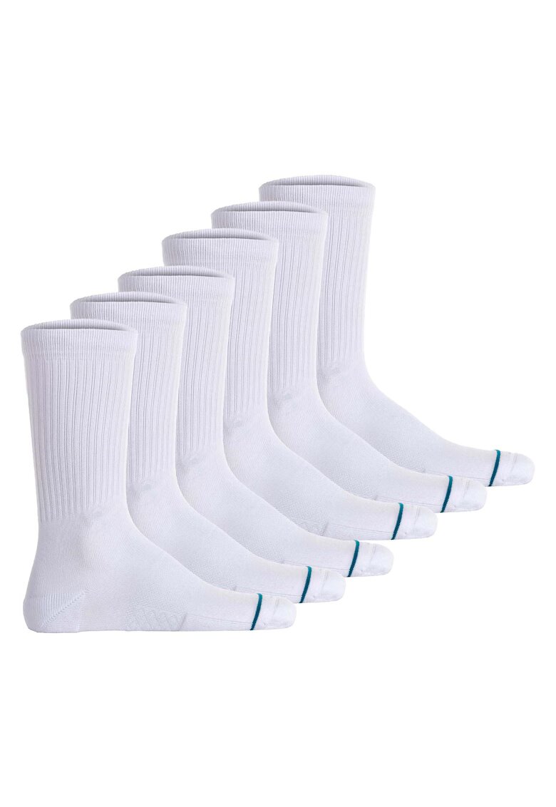 Stance Set de sosete unisex - 6 perechi - Alb