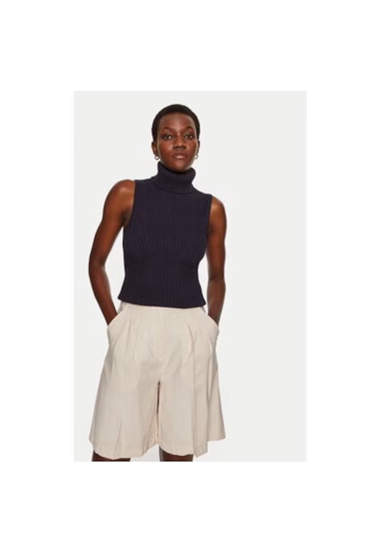 Staud Bluza dama - 304549076 - Viscoza/Poliamida - Albastru - Albastru