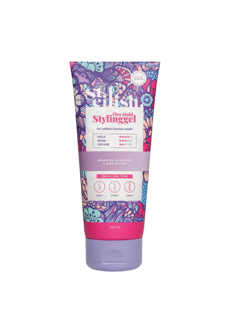 Steilish Gel cu fixare puternica pentru parul cret - Max Hold - 200 ml