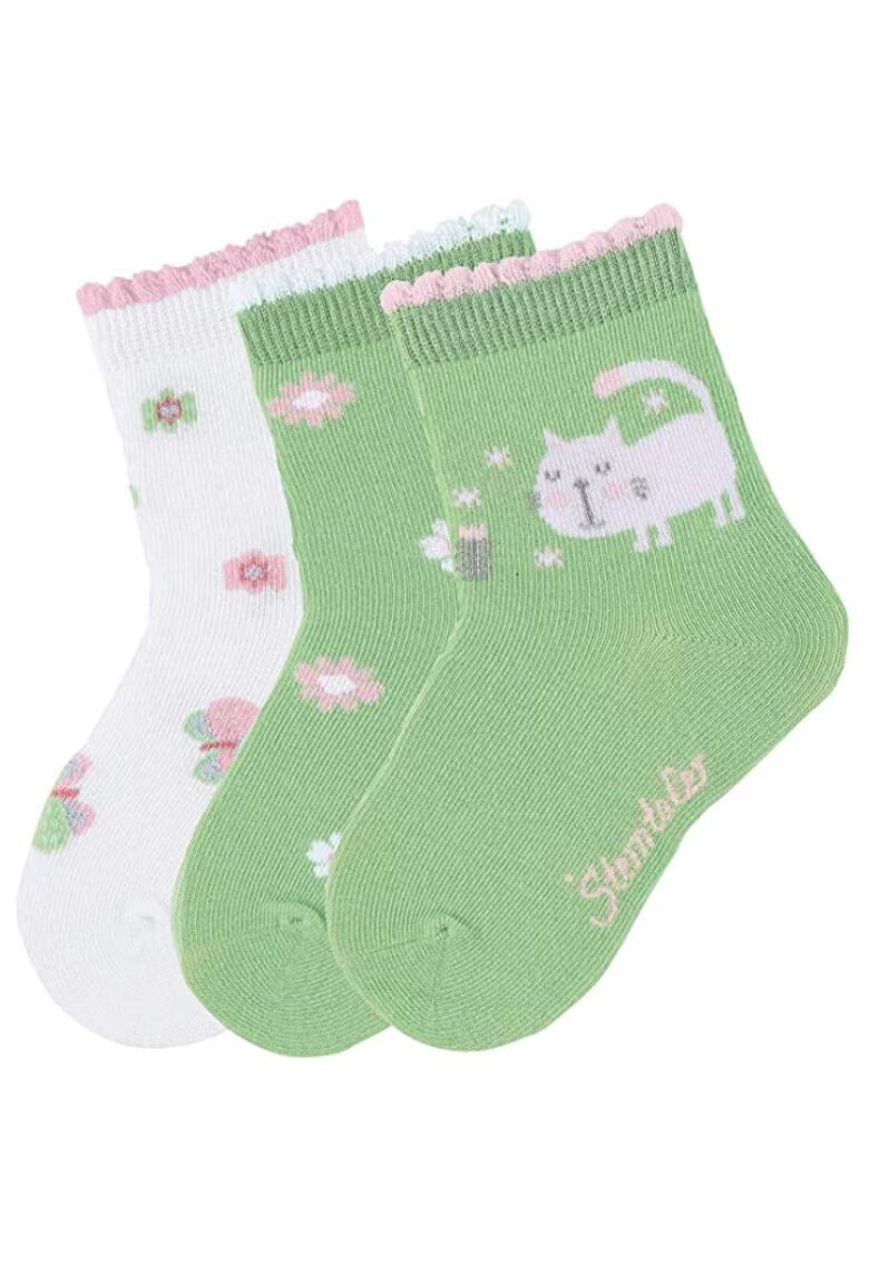 STERNTALER Set de sosete cu imprimeu - 3 perechi