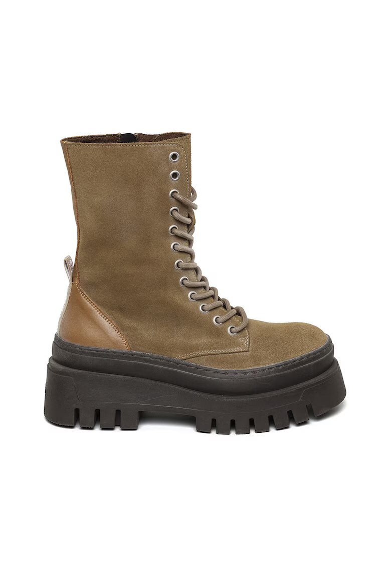 Steve Madden Bocanci de piele Coast - Maro deschis