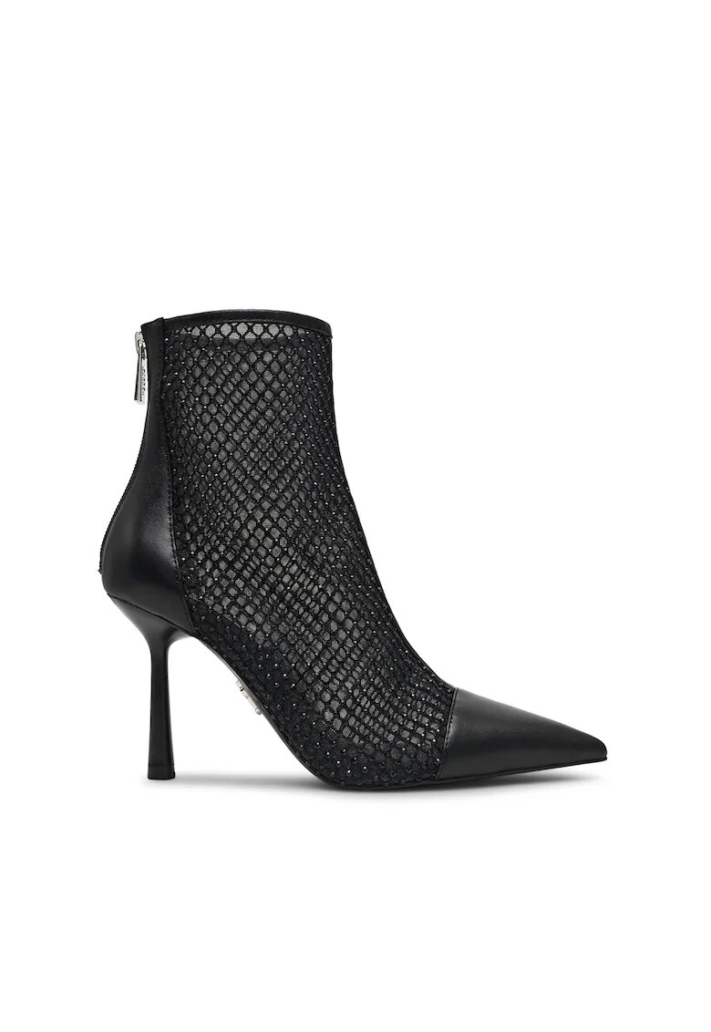Steve Madden Botine cu varf ascutit si toc - Negru