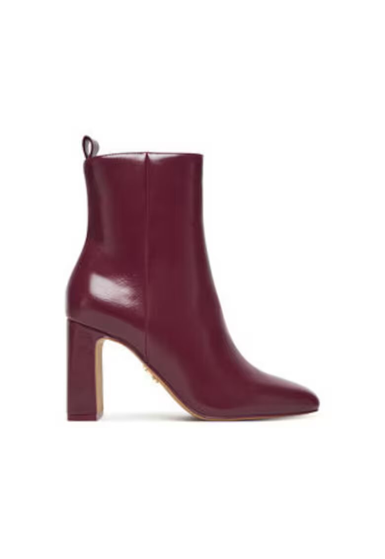 Steve Madden Botine dama - piele ecologica - visiniu -