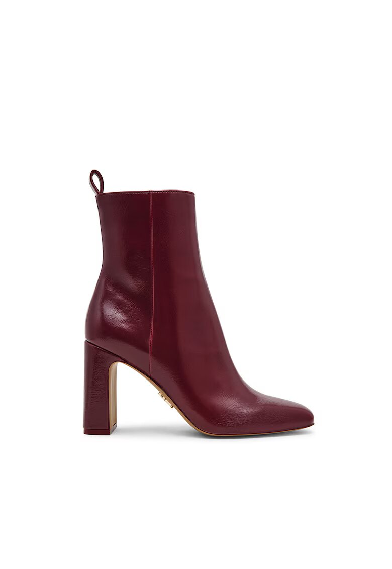 Steve Madden Botine de piele ecologica Adelise - Violet pruna