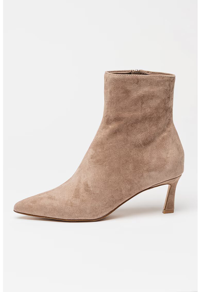 Steve Madden Botine din piele intoarsa Lulah - Maro taupe
