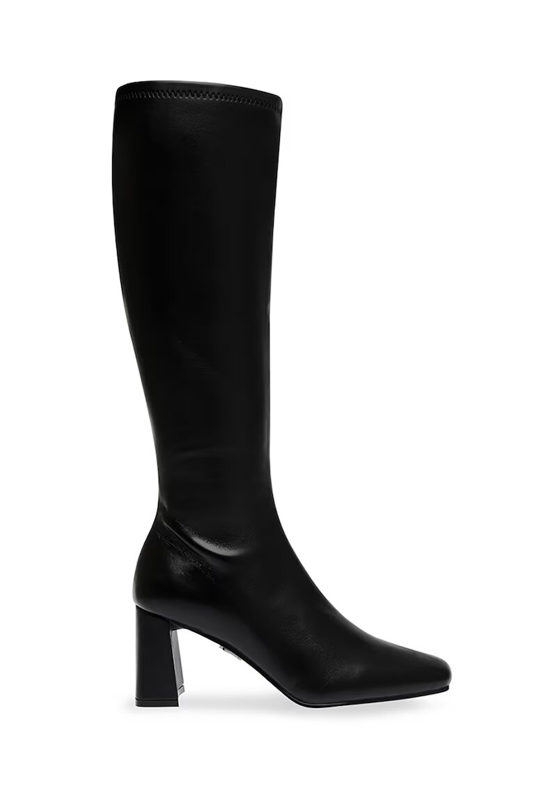 Steve Madden Cizme lungi pana la genunchi cu toc masiv - Negru
