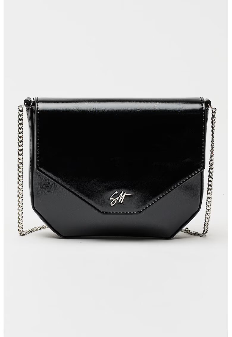 Steve Madden eanta cu bareta lant - Negru