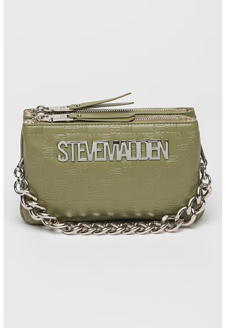 Steve Madden Geanta crossbody cu logo Bnicco - Verde sparanghel