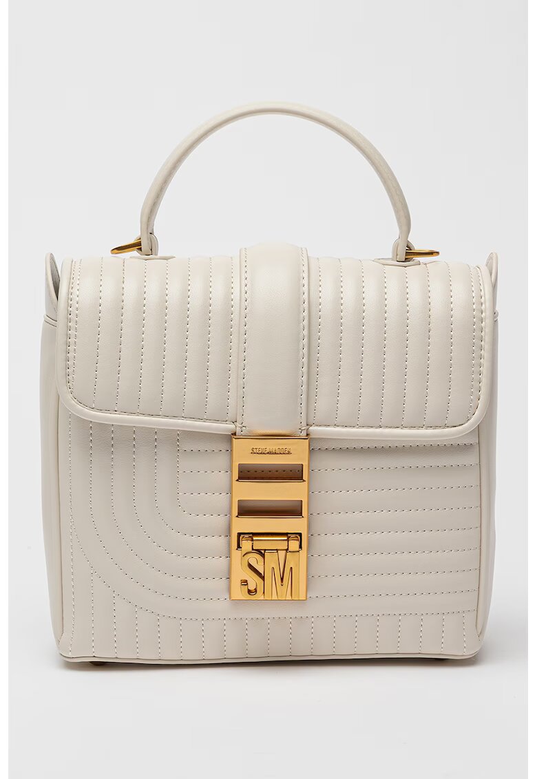 Steve Madden Geanta crossbody de piele ecologica Bkhy - Alb murdar