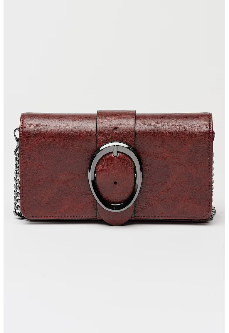 Steve Madden Geanta crossbody de piele ecologica Nuit - Rosu inchis