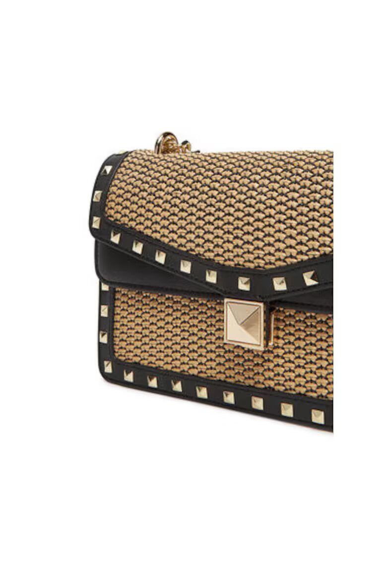 Steve Madden Geanta dama SM13001778 - Textil - Negru/Maro