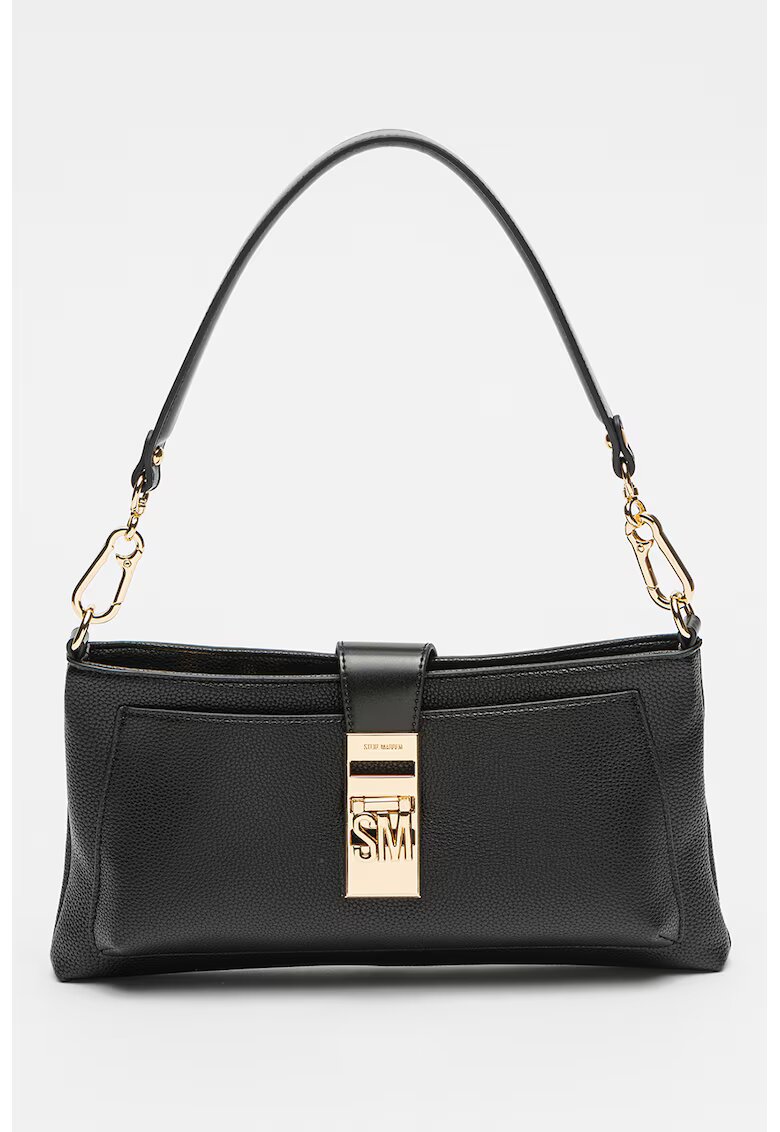 Steve Madden Geanta de piele ecologica cu bareta de umar Lilou - Negru
