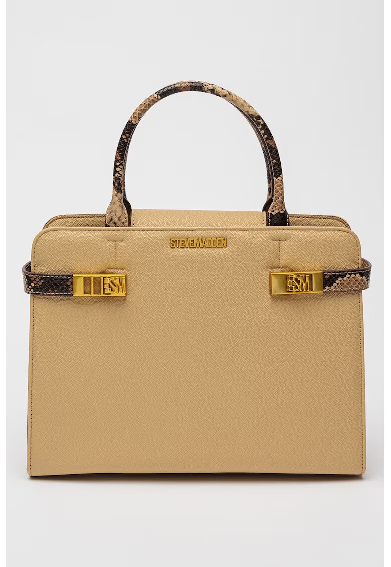 Steve Madden Geanta de umar cu doua compartimente Lorens - Maro deschis