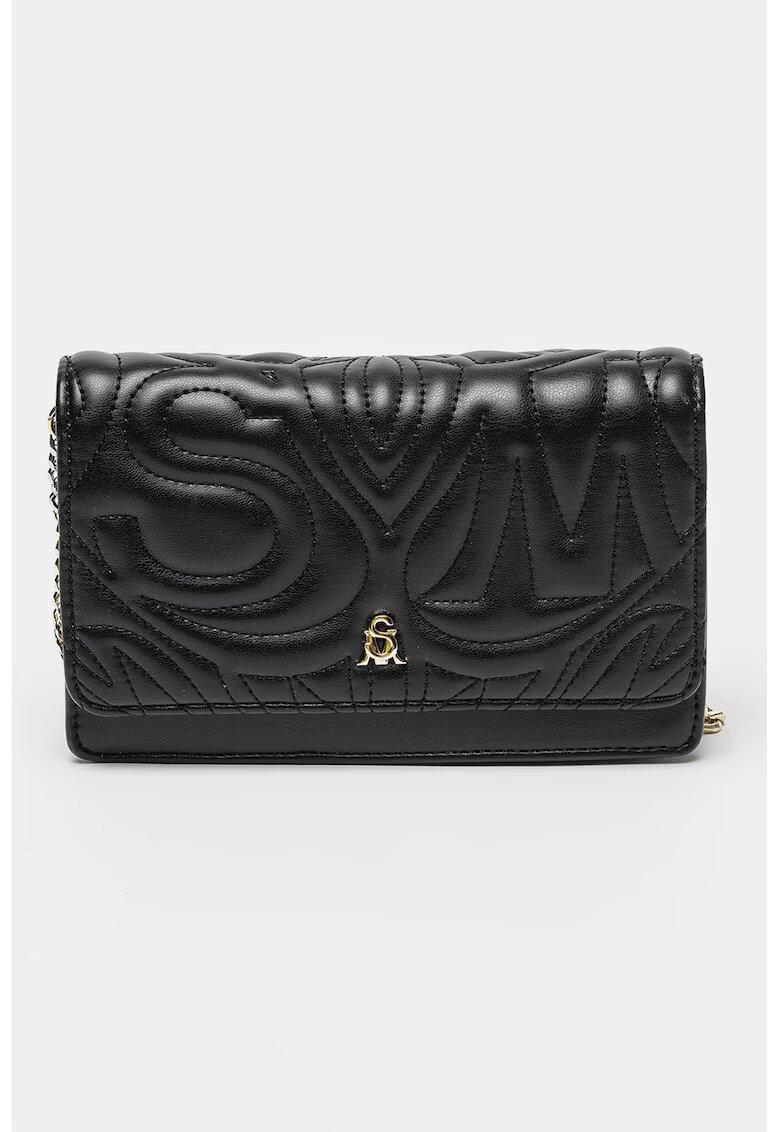 Steve Madden Geanta plic cu bareta din lant Lastly - Negru